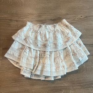 Brand new Loveshack Fancy skirt